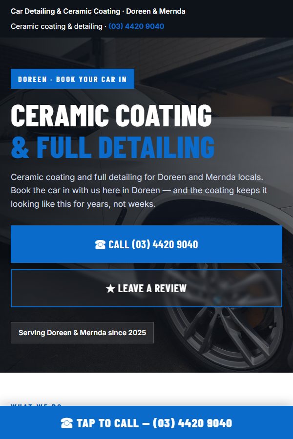 ajshine.com.au, AJ Shine Detailing